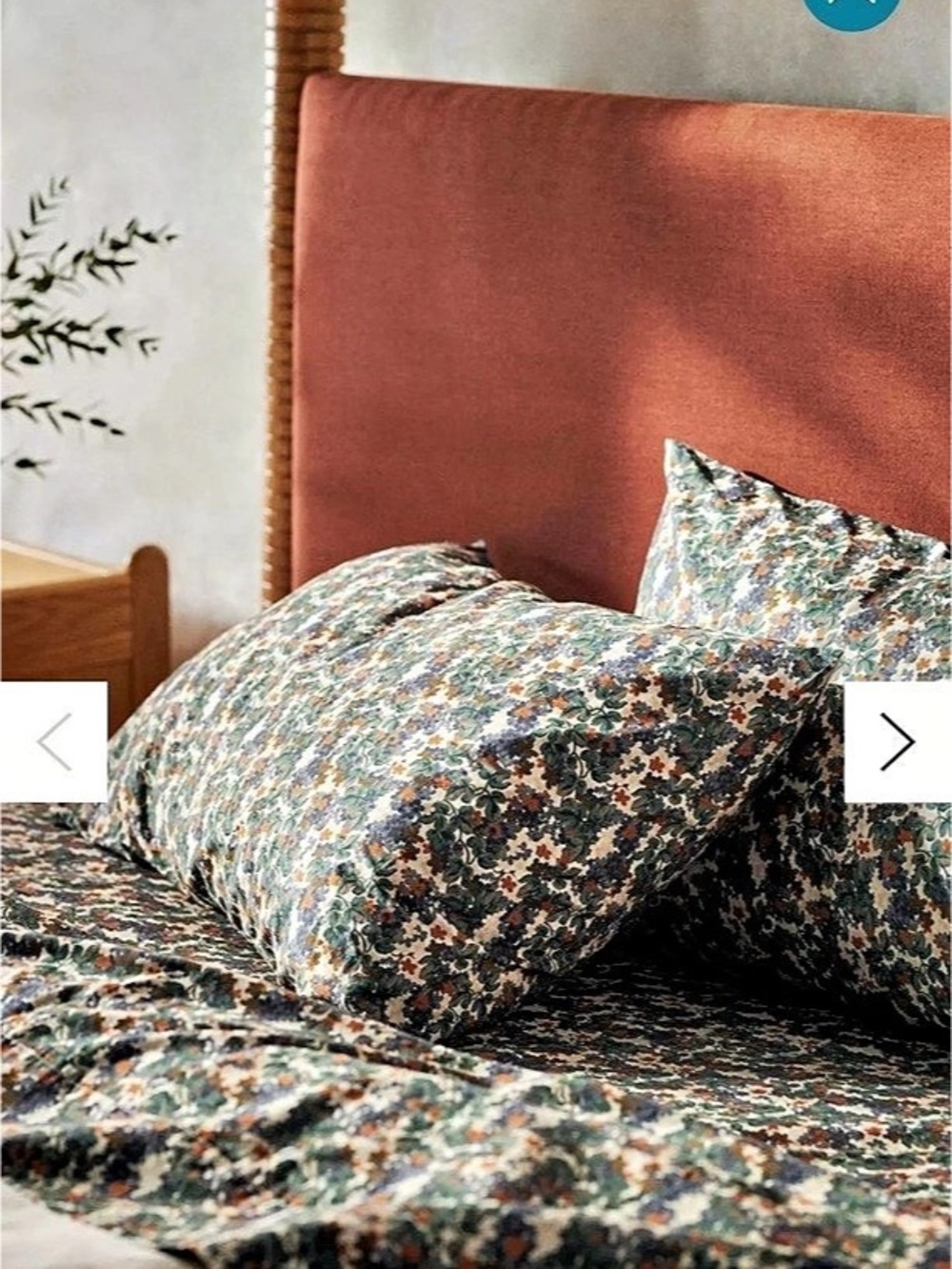 Katie Hodges Organic Cotton Percale Printed Sheet Set